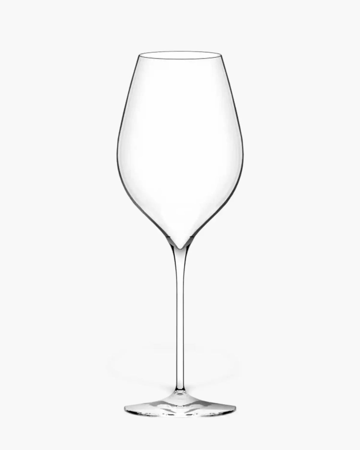 Italesse Masterclass 48 set 6 stemmed champagne glasses cc. 480 in clear glass