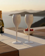 Italesse Privé Beach Flûte set 6 champagne flûtes cc. 130 polycarbonate
