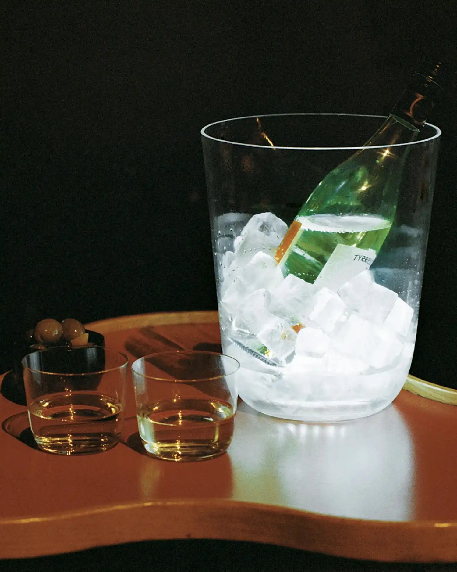 Italesse Set Tonic Ice Bucket ice bucket with LED lighting