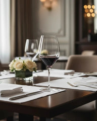 Italesse Vertical Medium set 6 wine glasses cc. 390 in clear glass