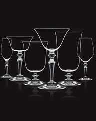 Italesse Wormwood Presidente set 6 champagne coupes cc. 135 in clear glass