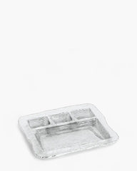 Ivv All In One rectangular glass appetizer dish Set 4 - Buy now on ShopDecor - Discover the best products by IVV design