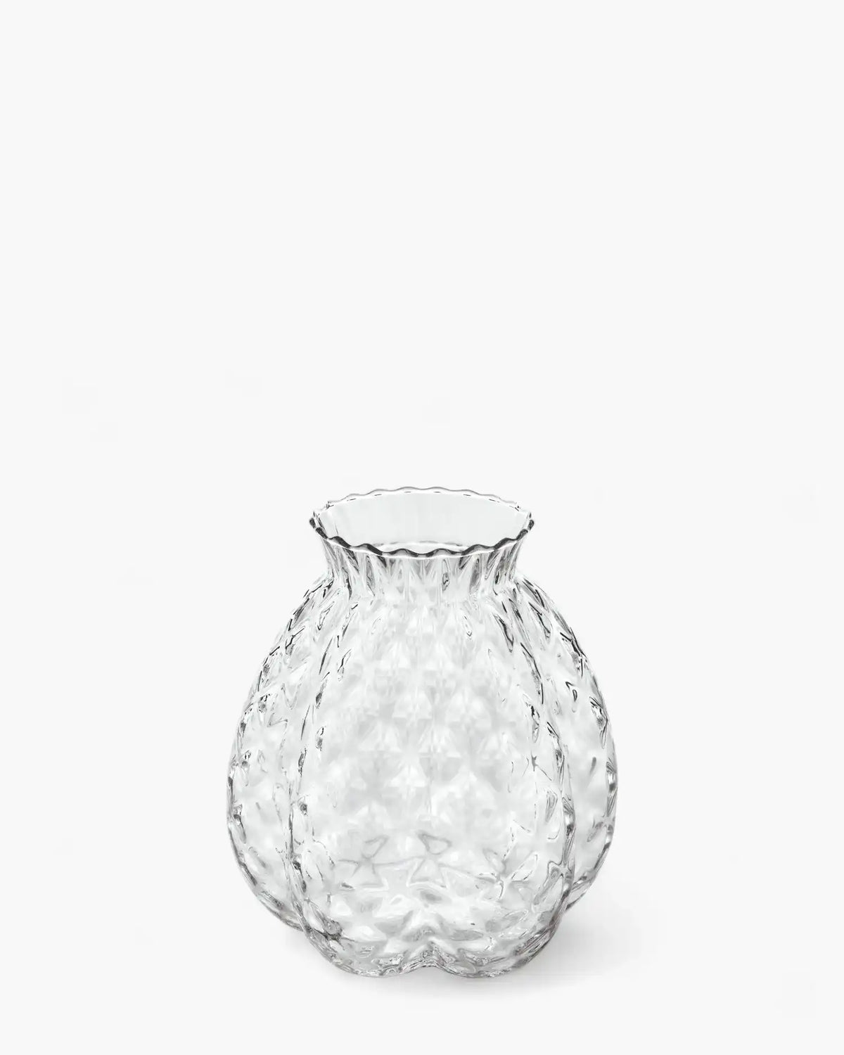 Ivv Chèrie glass vase Transparent h 21.8 - Buy now on ShopDecor - Discover the best products by IVV design