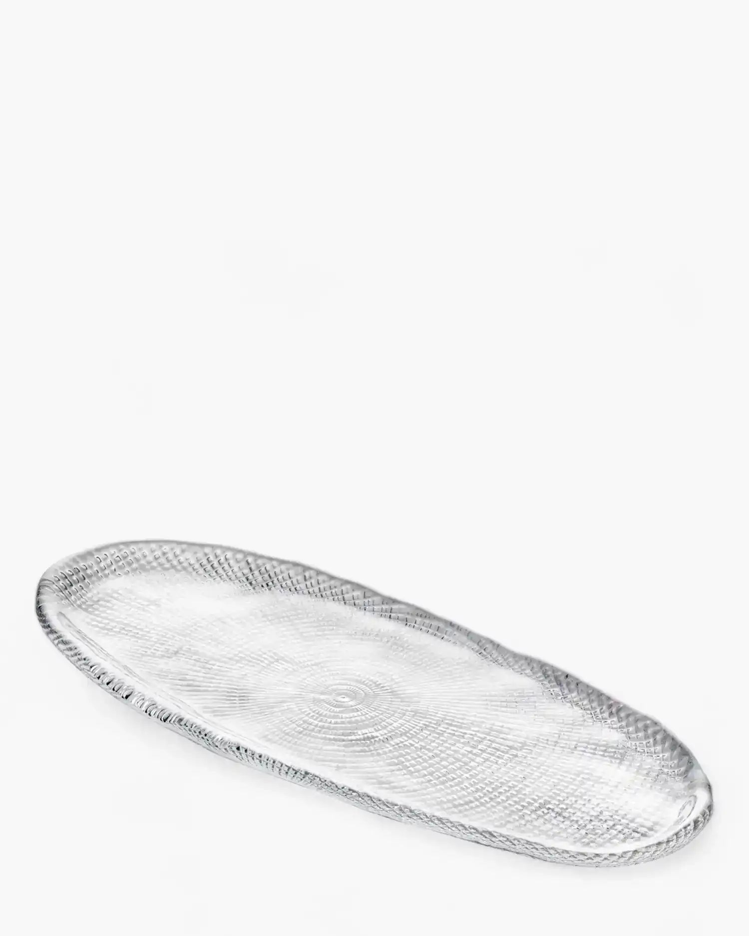 Ivv Diamanté oval glass tray Transparent - Buy now on ShopDecor - Discover the best products by IVV design