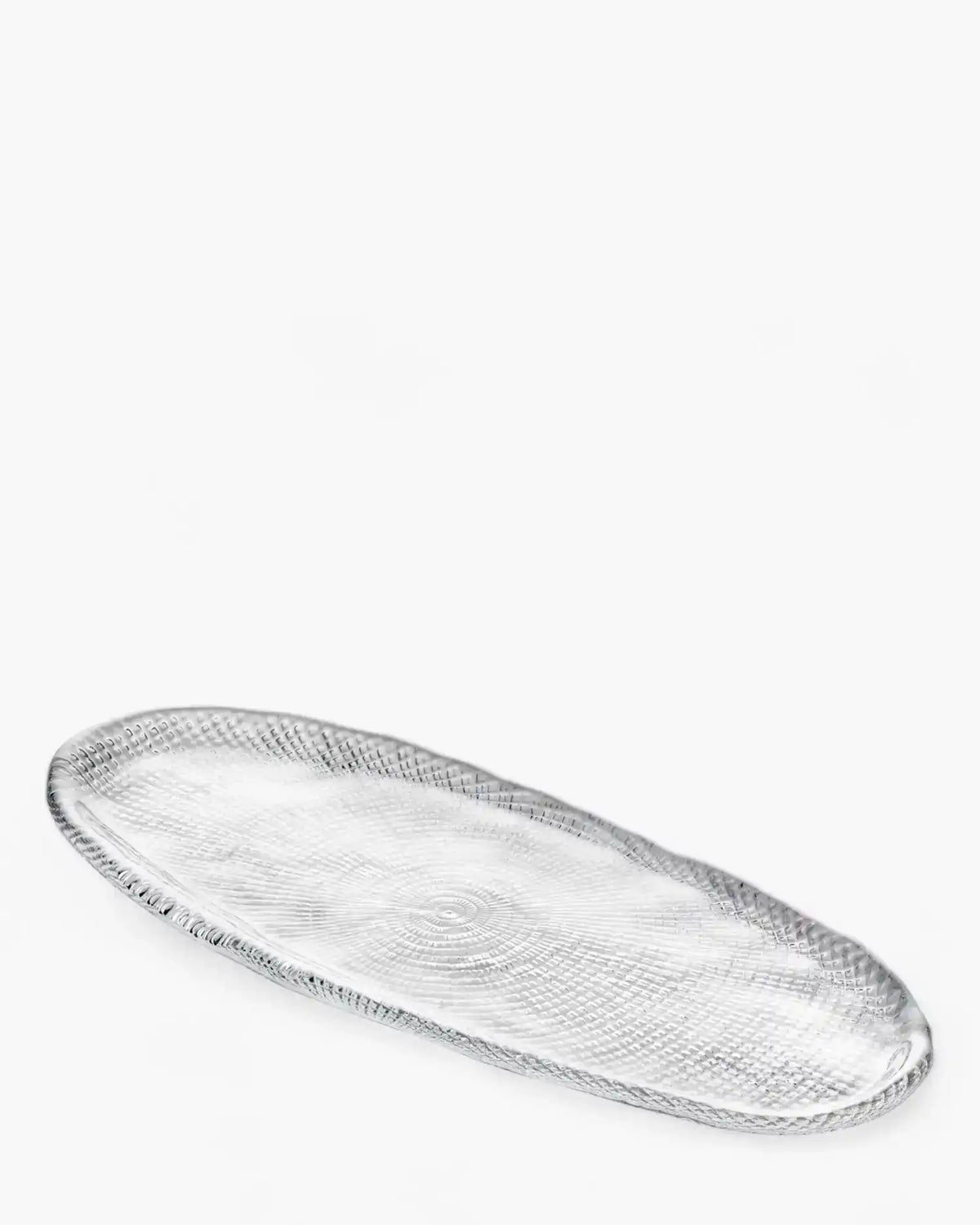 Ivv Diamanté oval glass tray Transparent - Buy now on ShopDecor - Discover the best products by IVV design
