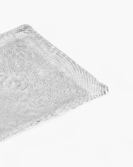 Ivv Diamanté square glass plate - Buy now on ShopDecor - Discover the best products by IVV design