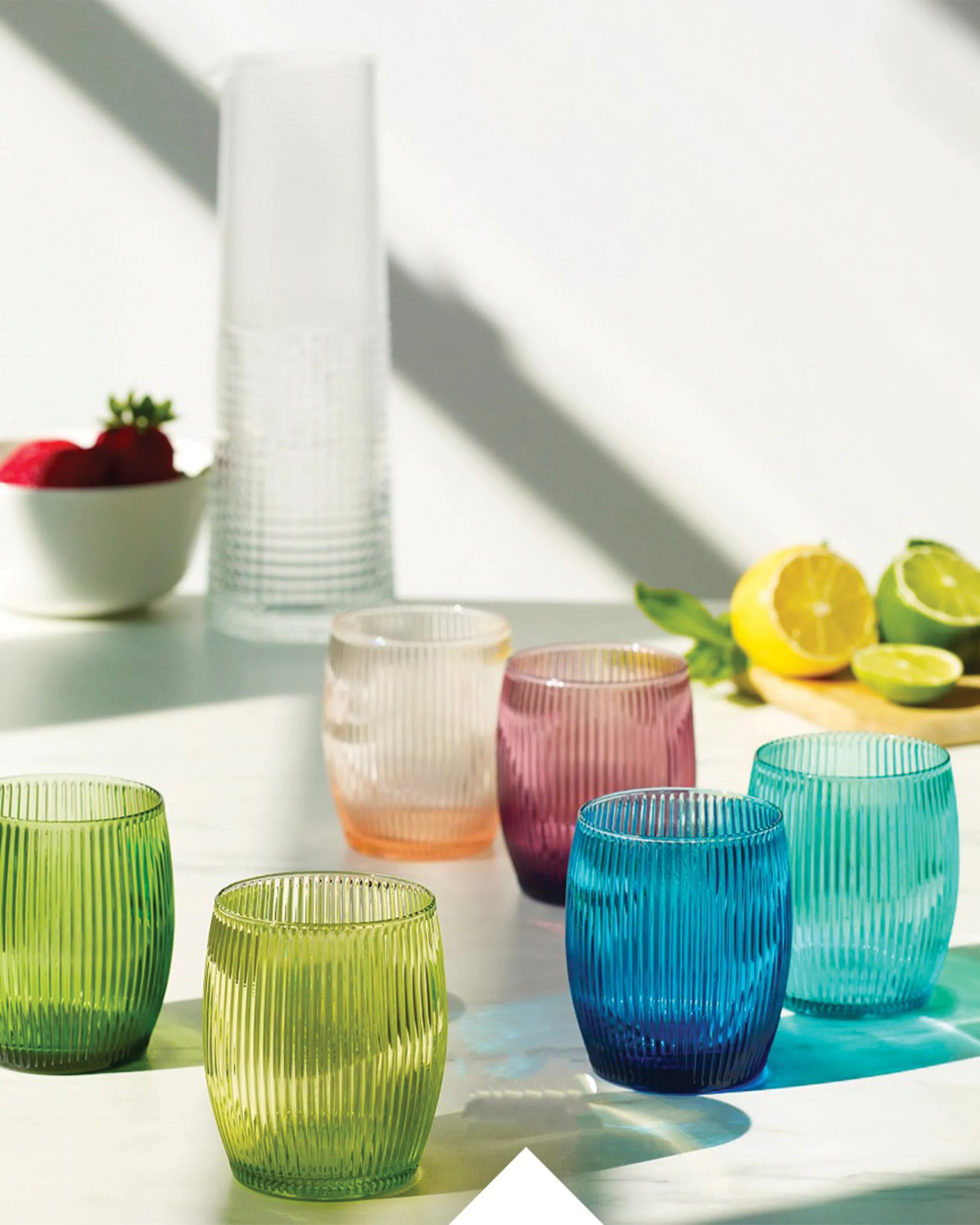 Ivv Gluglu set 6 glass tumblers - Buy now on ShopDecor - Discover the best products by IVV design