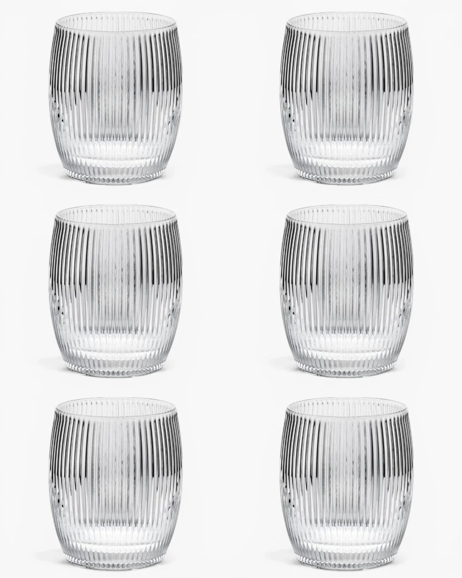 Ivv Gluglu set 6 glass tumblers Transparent - Buy now on ShopDecor - Discover the best products by IVV design