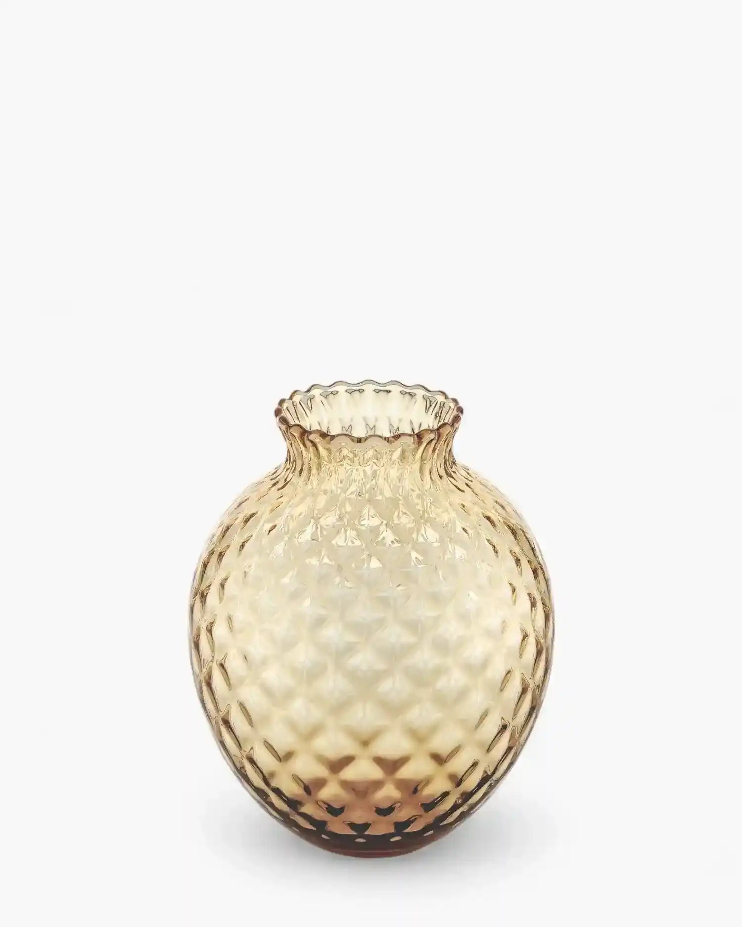Ivv Infiore glass vase Amber h 25 cm - Buy now on ShopDecor - Discover the best products by IVV design