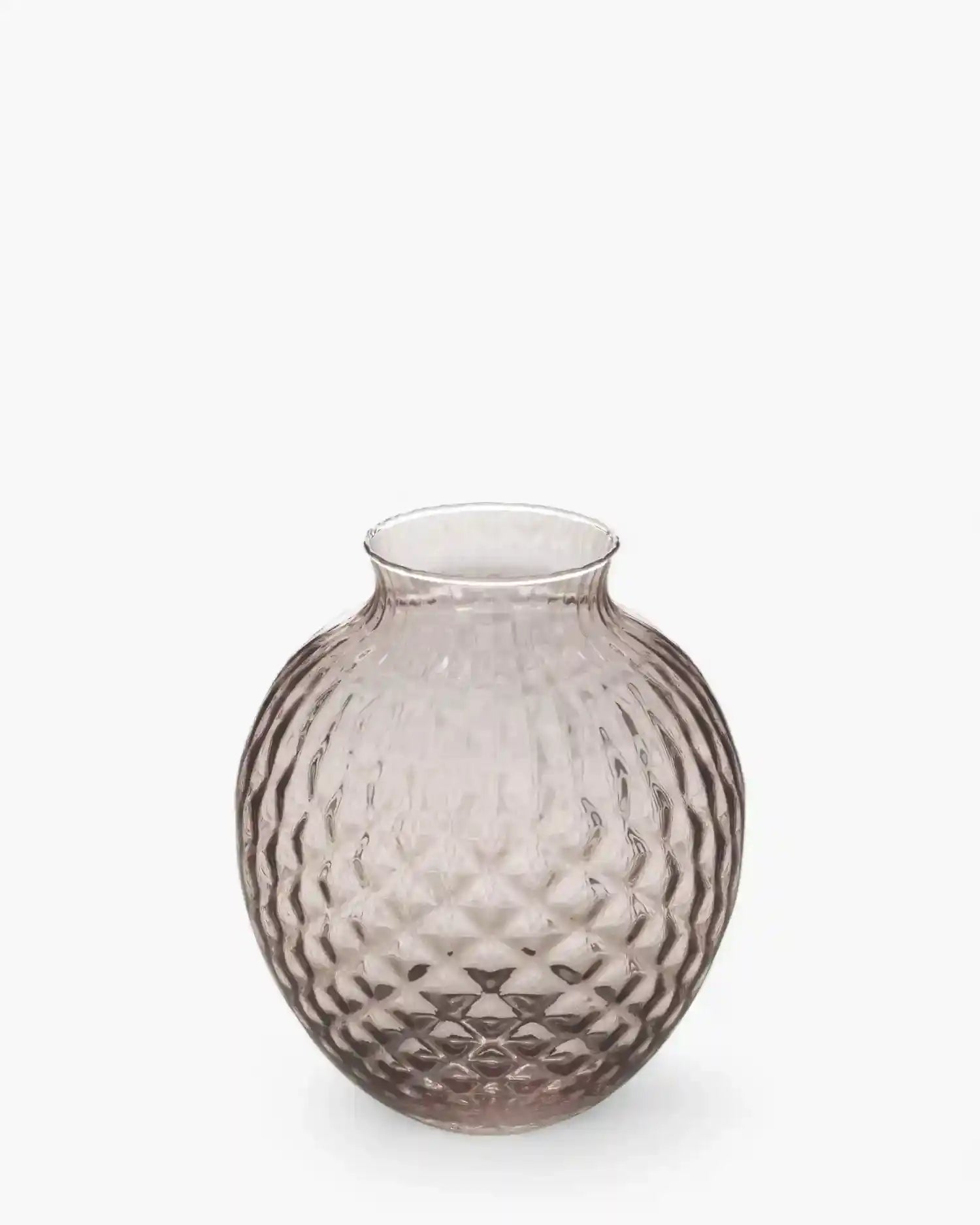 Ivv Infiore glass vase Dove grey h 25 cm - Buy now on ShopDecor - Discover the best products by IVV design
