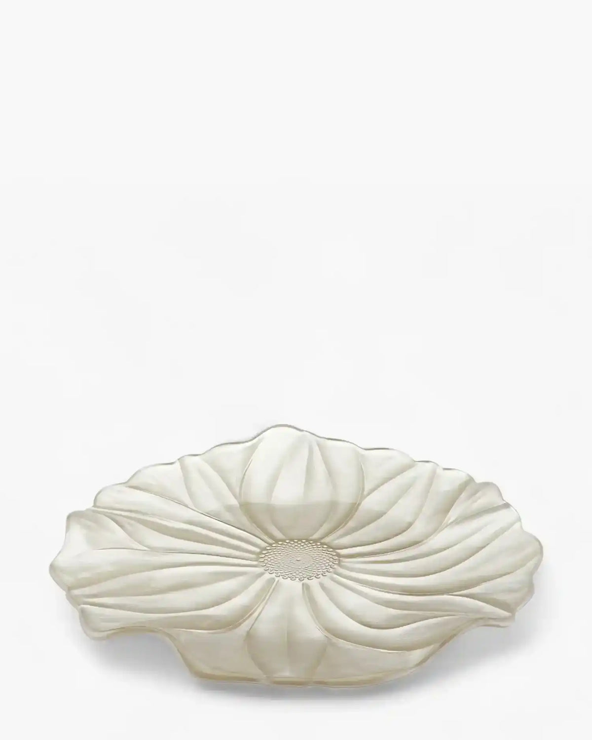 Ivv Magnolia glass dish Ivv sand ø 37 cm - Buy now on ShopDecor - Discover the best products by IVV design