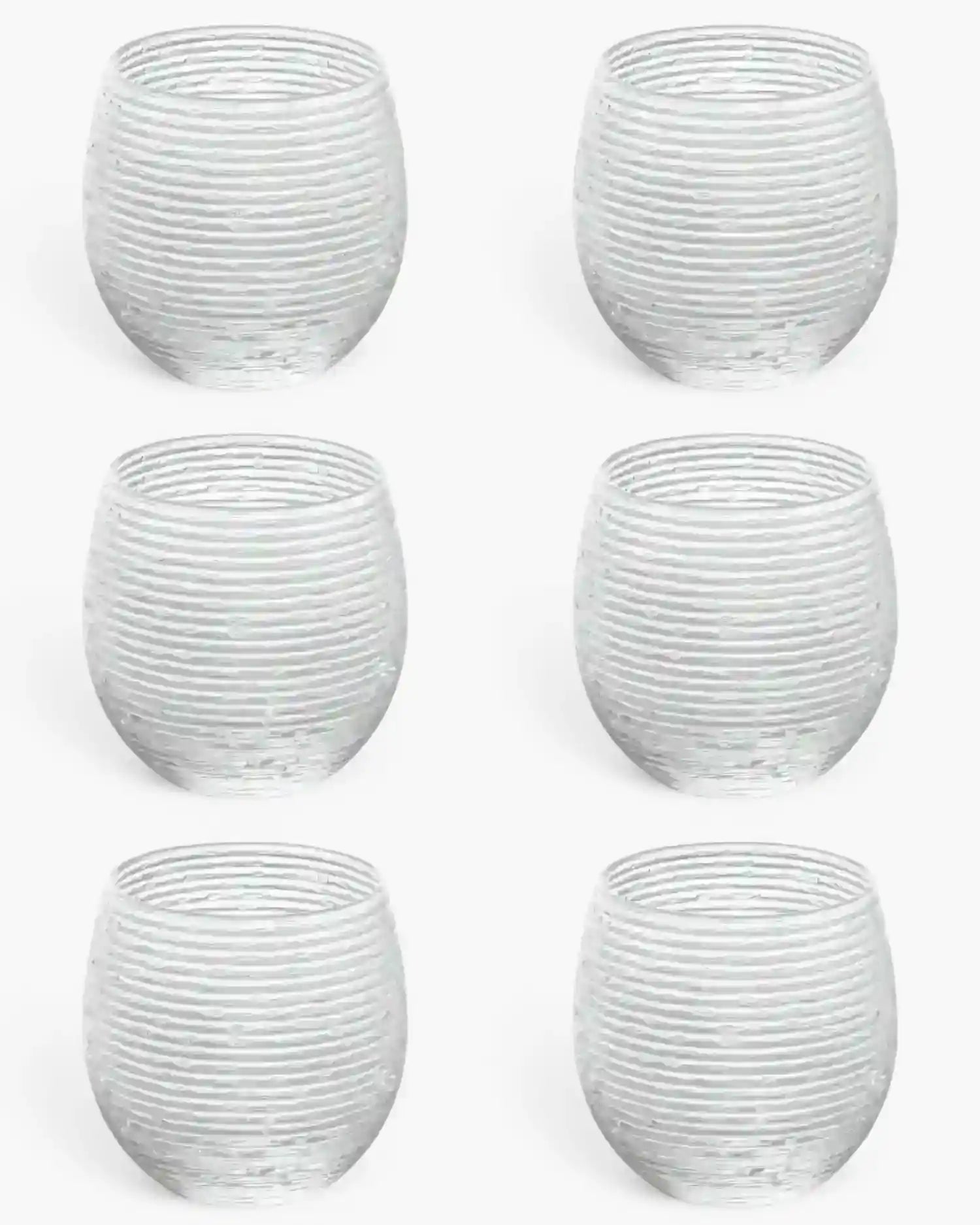 Ivv Multicolor set 6 glass tumblers Transparent - Buy now on ShopDecor - Discover the best products by IVV design