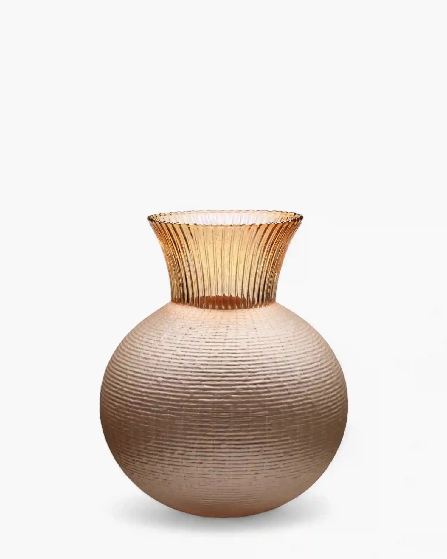 Ivv Ophelia glass vase Amber h 30 cm - Buy now on ShopDecor - Discover the best products by IVV design