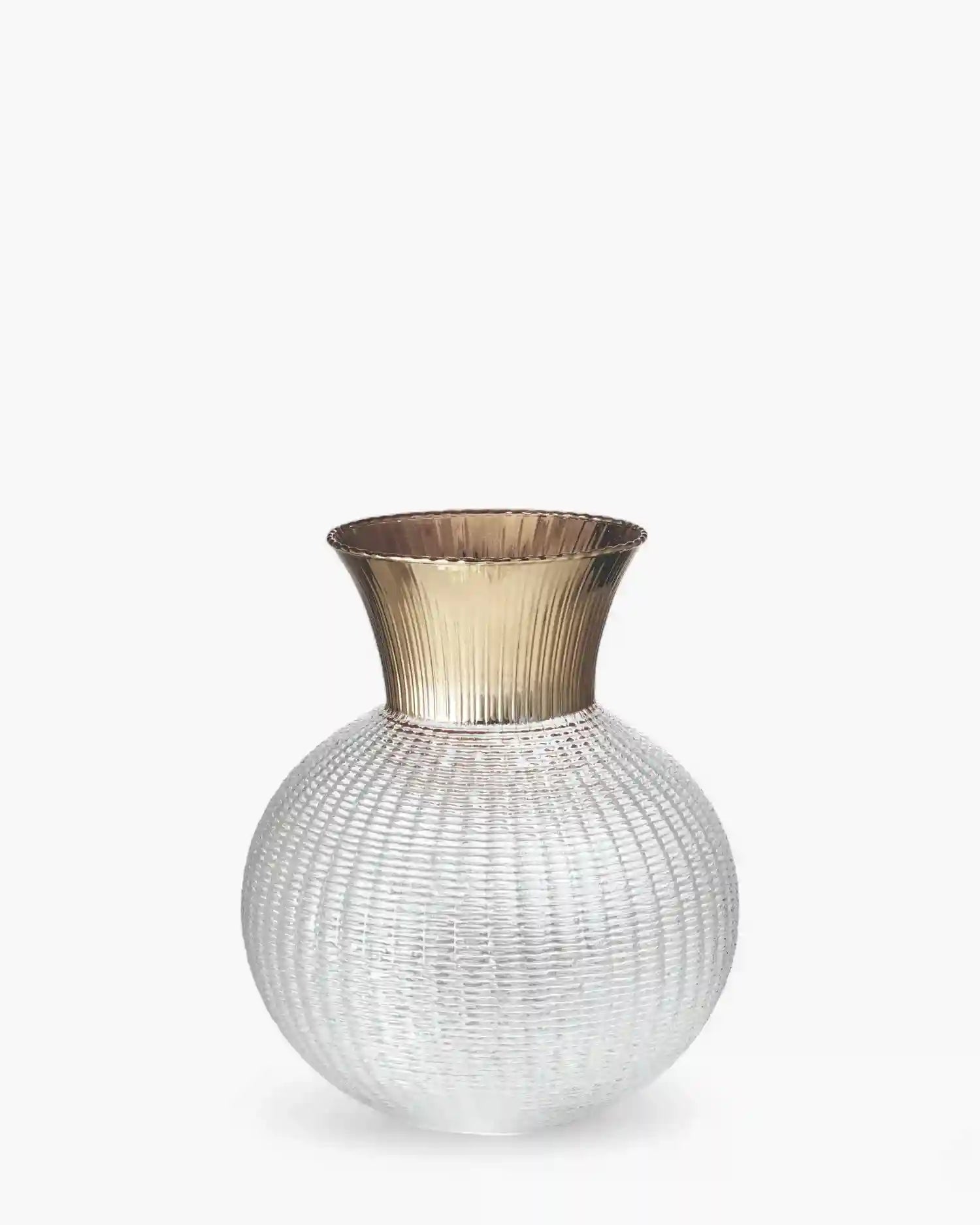 Ivv Ophelia glass vase Champagne h 25 cm - Buy now on ShopDecor - Discover the best products by IVV design