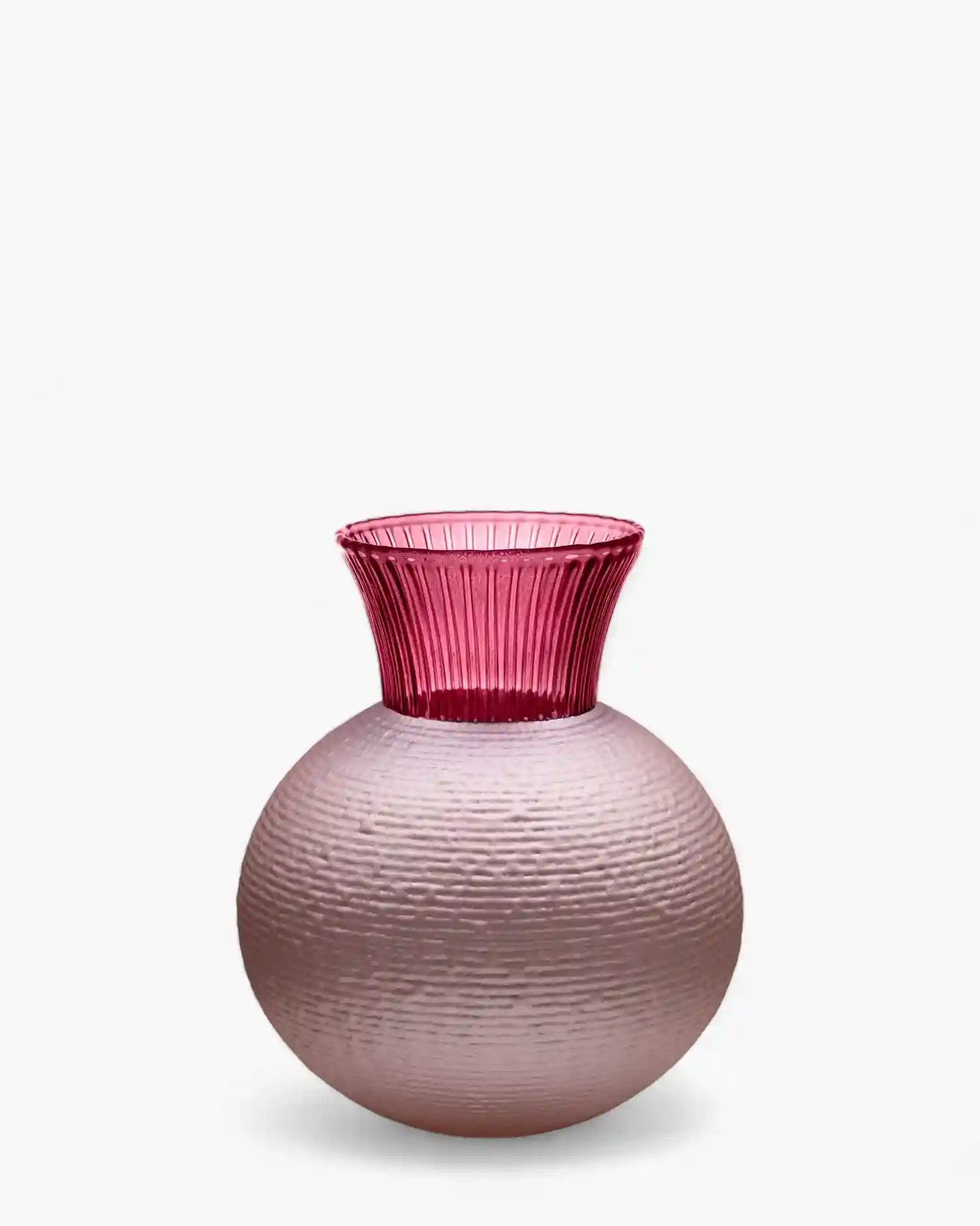 Ivv Ophelia glass vase ivv fucsia h 25 cm - Buy now on ShopDecor - Discover the best products by IVV design