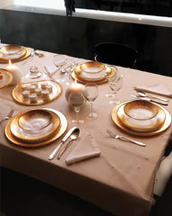 Ivv Orizzonte glass bowl with gold decoration - Buy now on ShopDecor - Discover the best products by IVV design