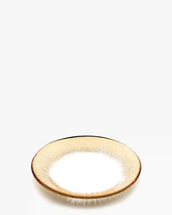 Ivv Orizzonte glass plate with gold decoration ø 28 cm - Buy now on ShopDecor - Discover the best products by IVV design