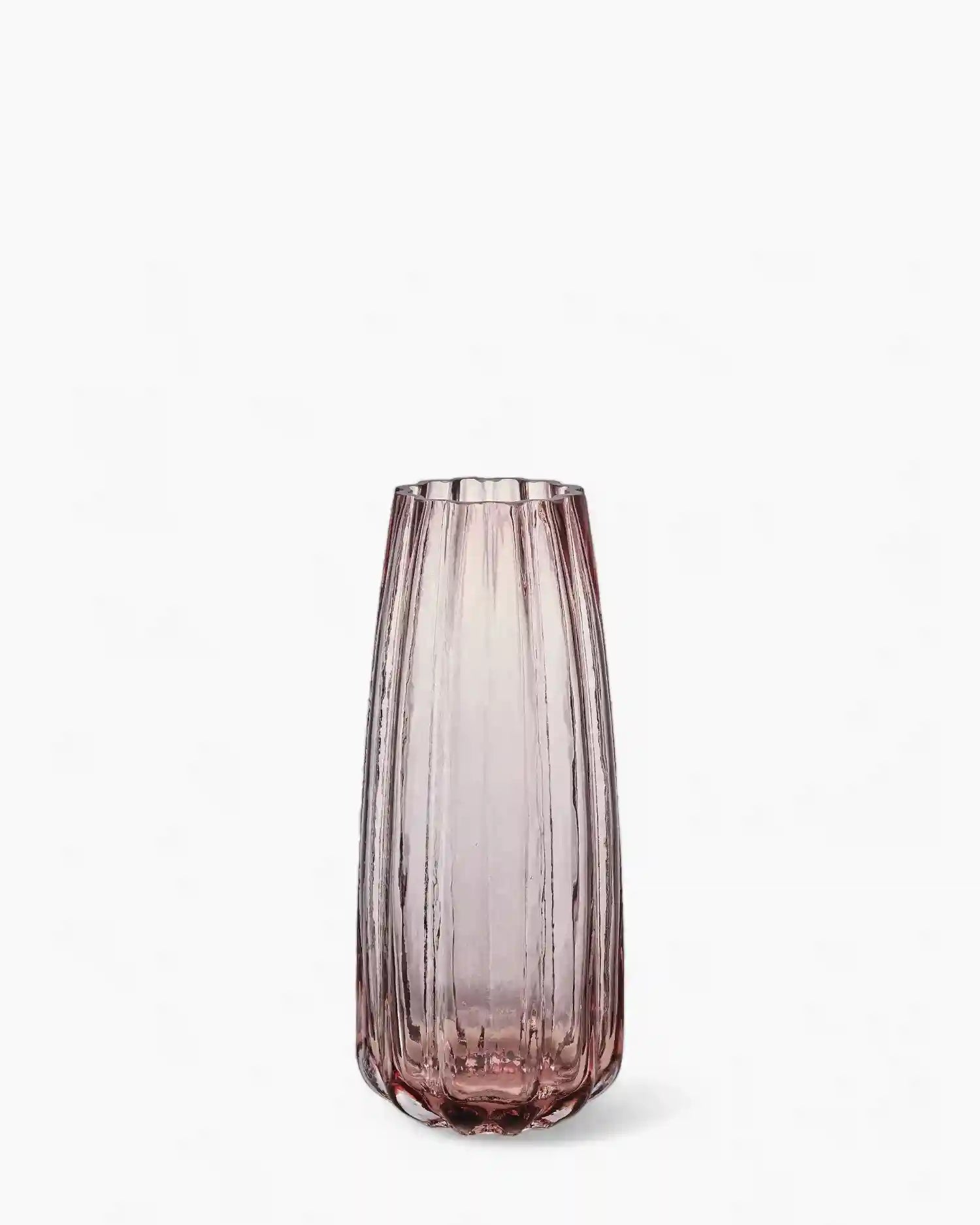 Ivv Oyster glass vase ivv pink h 29 cm - Buy now on ShopDecor - Discover the best products by IVV design