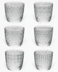 Ivv Sixties set 6 glass tumblers Transparent - Buy now on ShopDecor - Discover the best products by IVV design