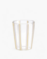 Ivv Soul set 6 borosilicate glass tumblers with colored stripes - Buy now on ShopDecor - Discover the best products by IVV design