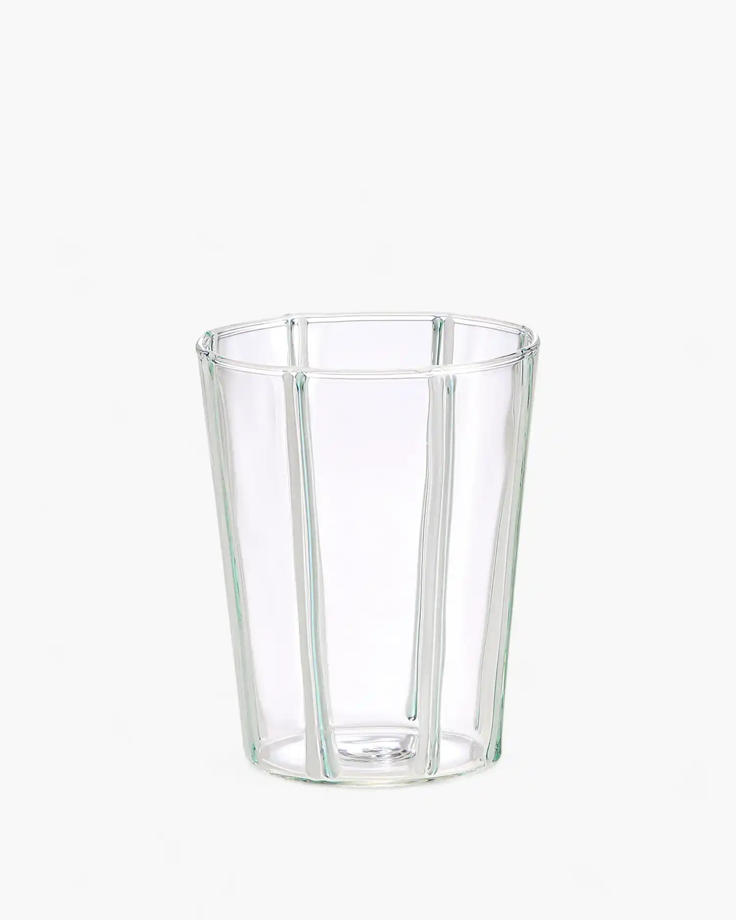 Ivv Soul set 6 borosilicate glass tumblers with colored stripes - Buy now on ShopDecor - Discover the best products by IVV design