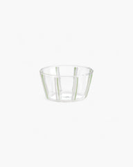Ivv Soul set 6 borosilicate small glass bowls with colored stripes - Buy now on ShopDecor - Discover the best products by IVV design