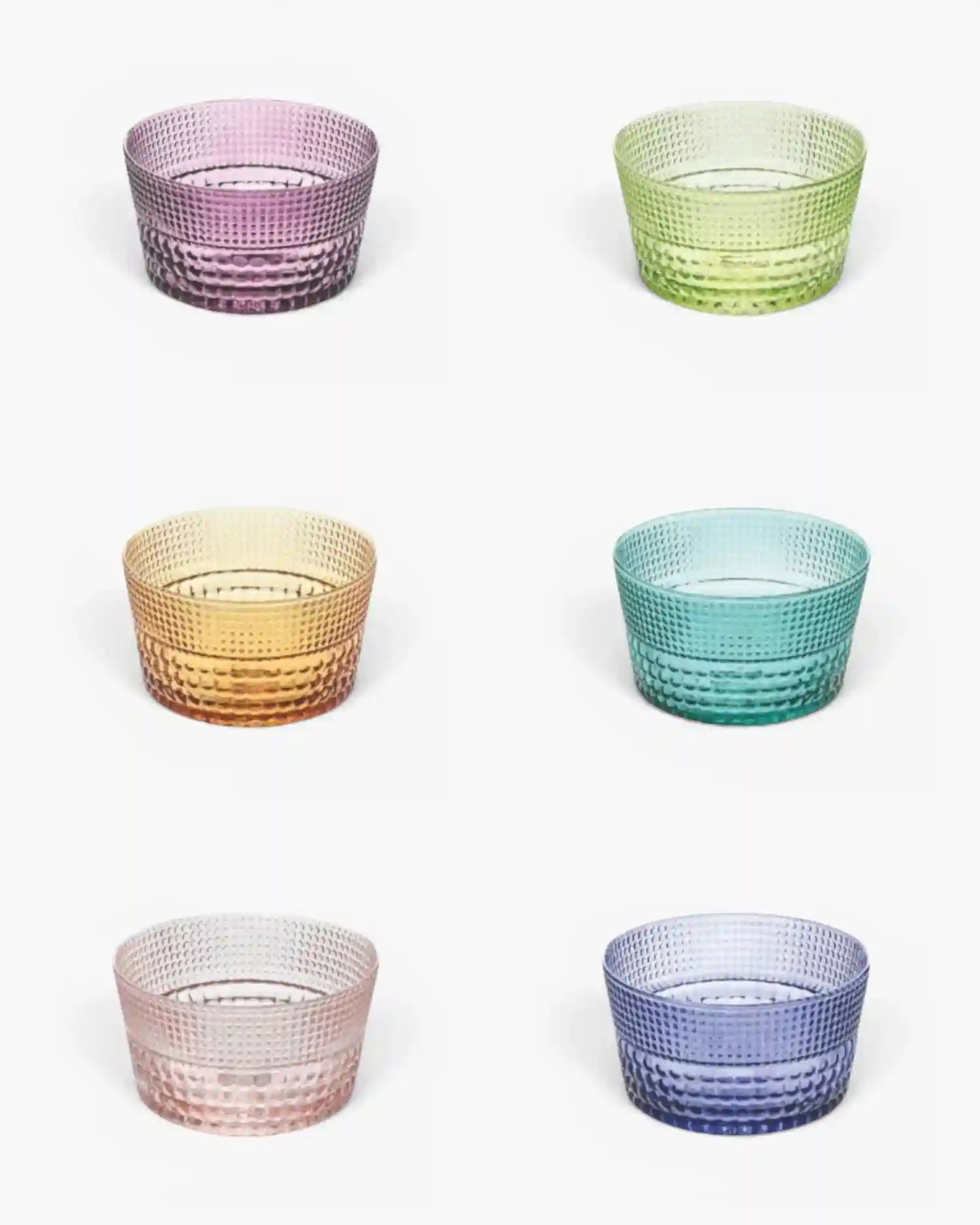Ivv Speedy set 6 small glass bowls Multicolour - Buy now on ShopDecor - Discover the best products by IVV design