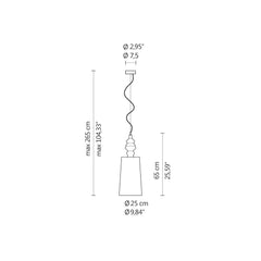 Karman Alì e Babà suspension lamp diam. 25 cm. - Buy now on ShopDecor - Discover the best products by KARMAN design