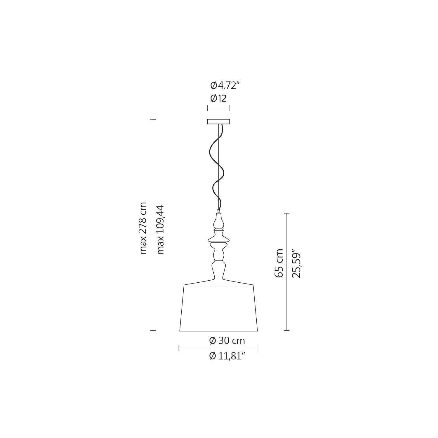 Karman Alì e Babà suspension lamp diam. 30 cm. - Buy now on ShopDecor - Discover the best products by KARMAN design
