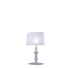 Karman Alì e Babà table lamp C101 white linen - Buy now on ShopDecor - Discover the best products by KARMAN design
