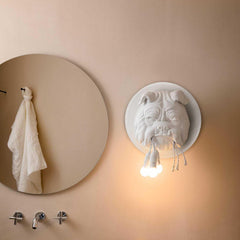 Karman Amsterdam wall lamp bulldog in ceramic - Buy now on ShopDecor - Discover the best products by KARMAN design
