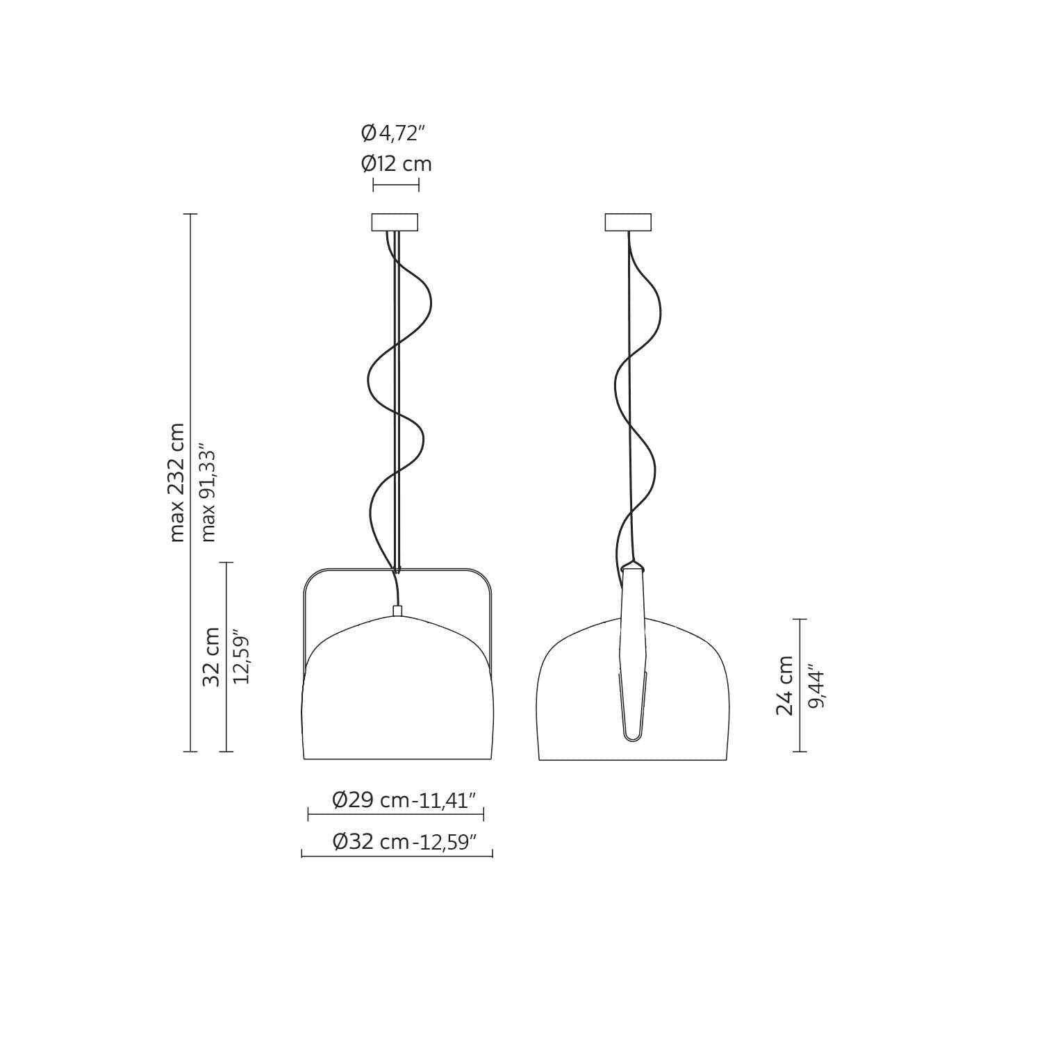 Karman Bag suspension lamp diam. 32 cm. ceramic with texture - Buy now on ShopDecor - Discover the best products by KARMAN design