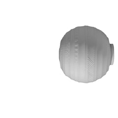 Karman Braille wall lamp diam. 40 cm. white frosted glass - Buy now on ShopDecor - Discover the best products by KARMAN design