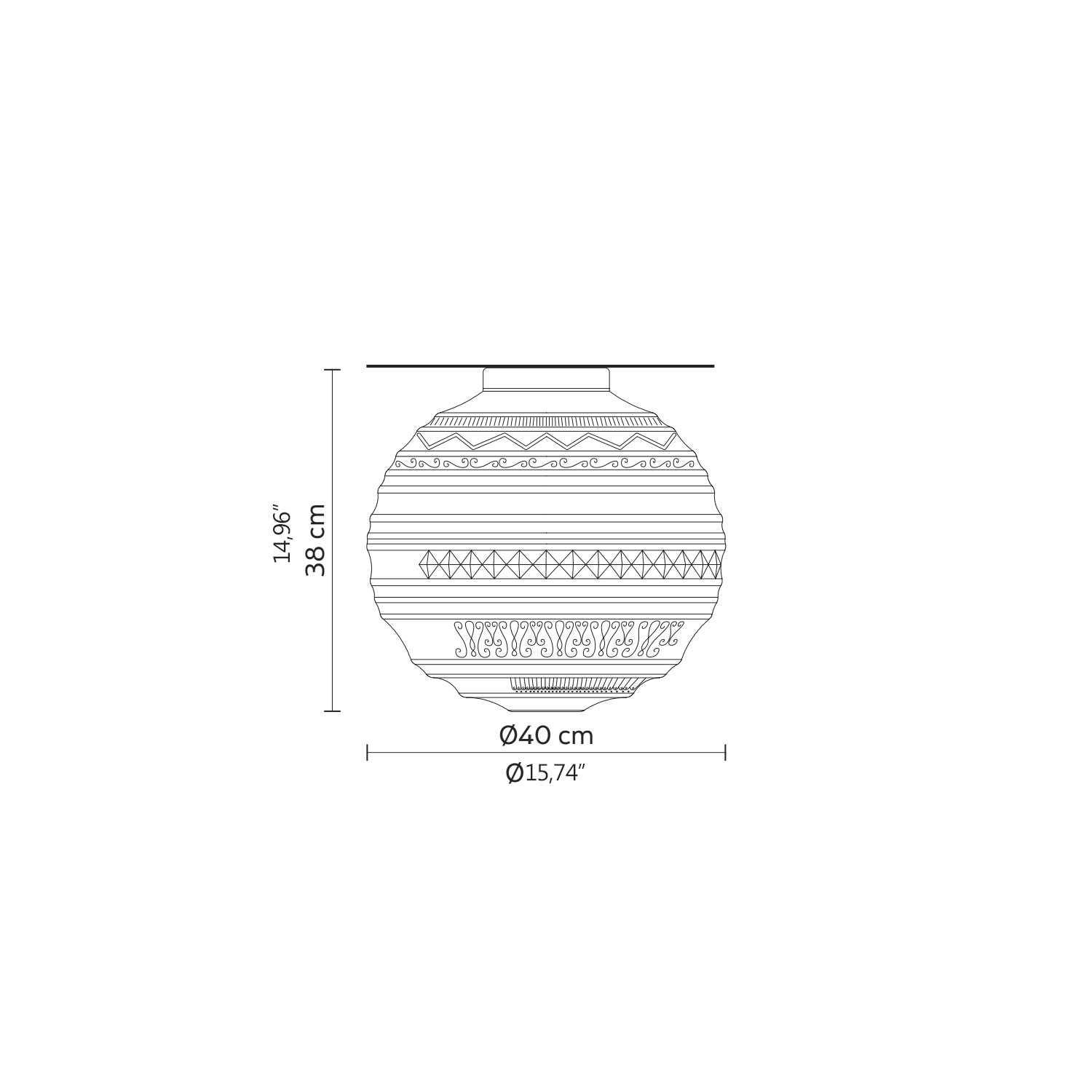 Karman Braille wall lamp diam. 40 cm. white frosted glass - Buy now on ShopDecor - Discover the best products by KARMAN design