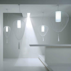 Karman Cell suspension lamp diam. 57 cm. with metallic thread - Buy now on ShopDecor - Discover the best products by KARMAN design