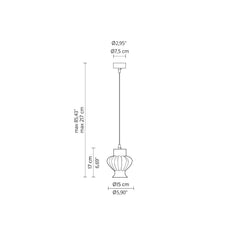 Karman Ceraunavolta suspension lamp "F" glass - Buy now on ShopDecor - Discover the best products by KARMAN design