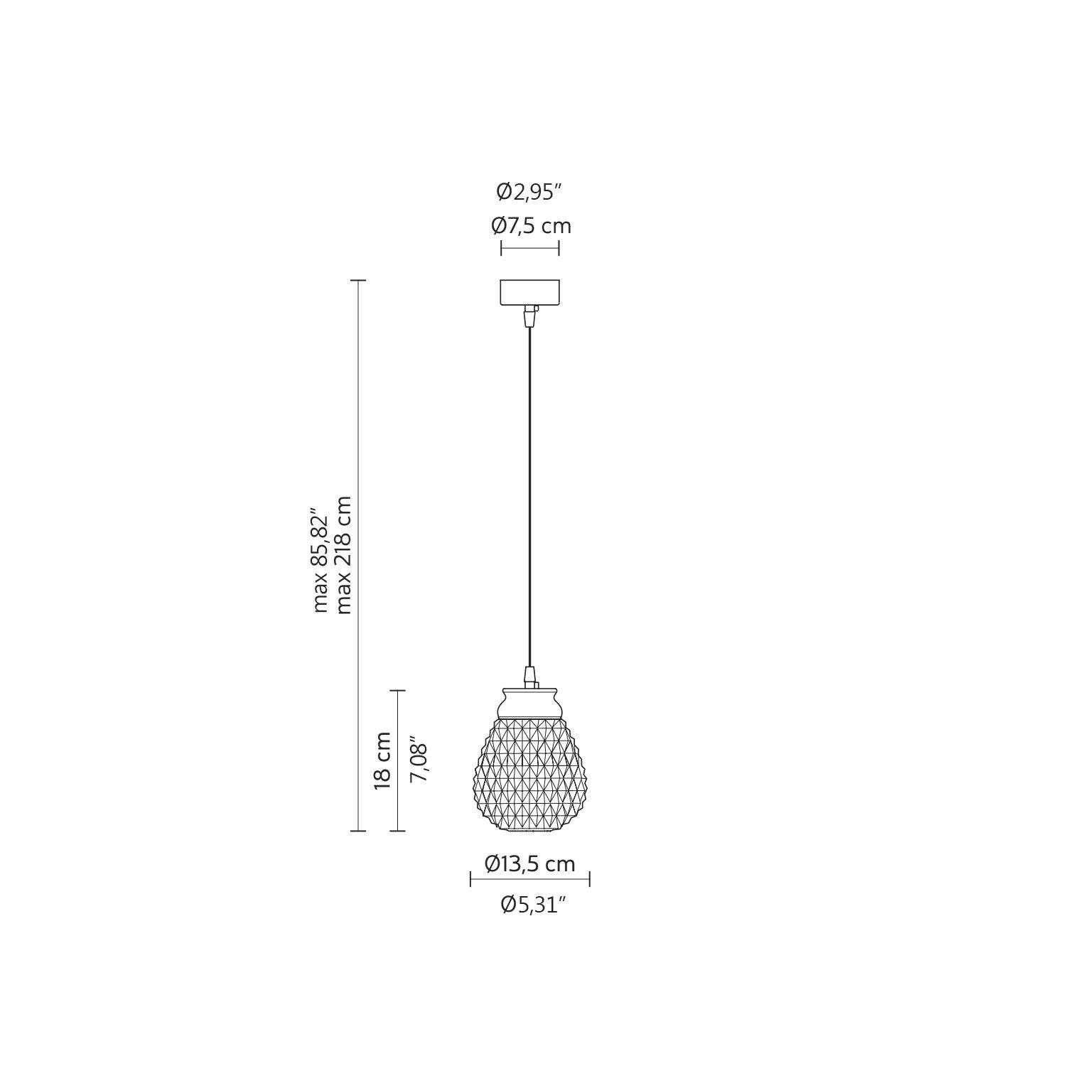 Karman Ceraunavolta suspension lamp "G" glass - Buy now on ShopDecor - Discover the best products by KARMAN design