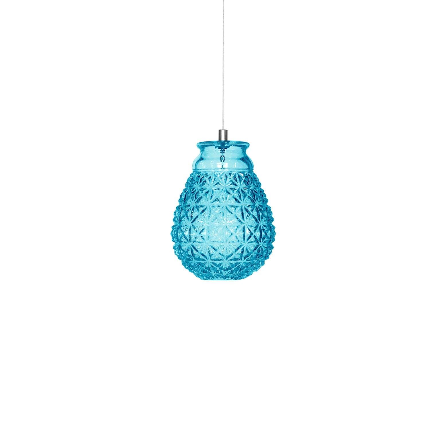 Karman Ceraunavolta suspension lamp "G" glass Tiffany blue - Buy now on ShopDecor - Discover the best products by KARMAN design