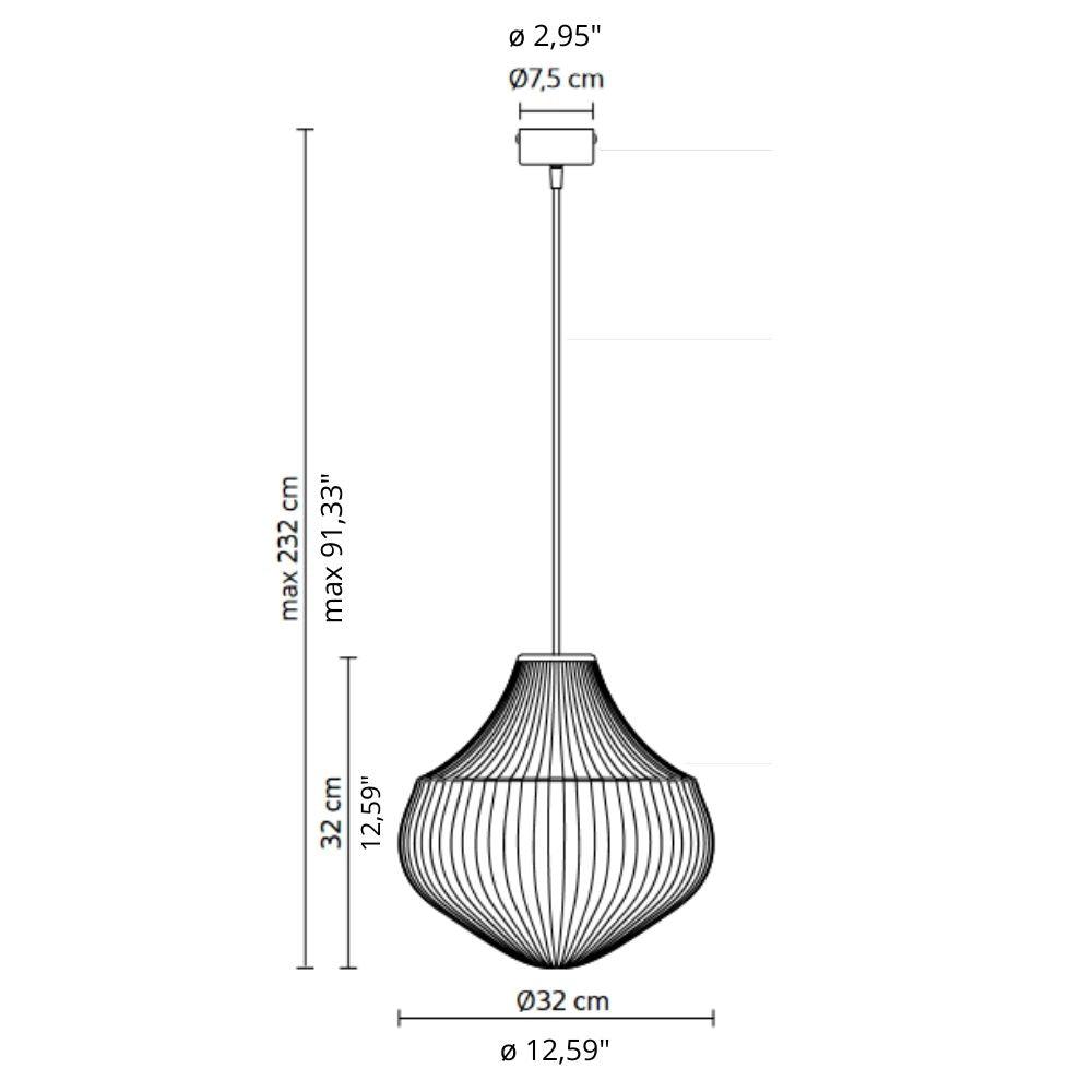 Karman Circus SE258 AB suspension lamp - Buy now on ShopDecor - Discover the best products by KARMAN design