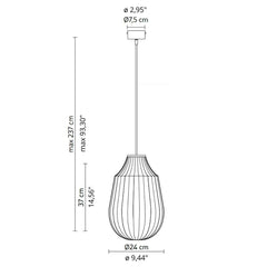 Karman Circus SE258 CB suspension lamp - Buy now on ShopDecor - Discover the best products by KARMAN design