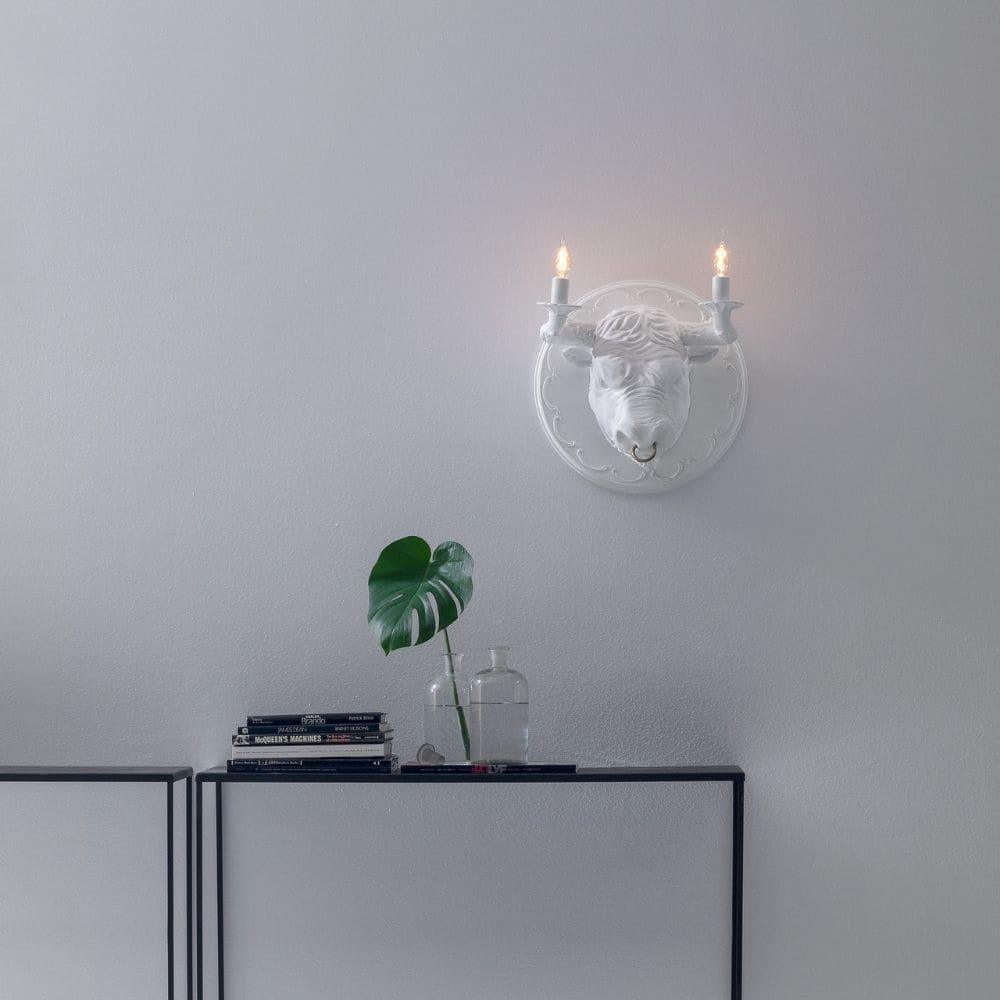 Karman Corrado wall lamp bull shape - Buy now on ShopDecor - Discover the best products by KARMAN design