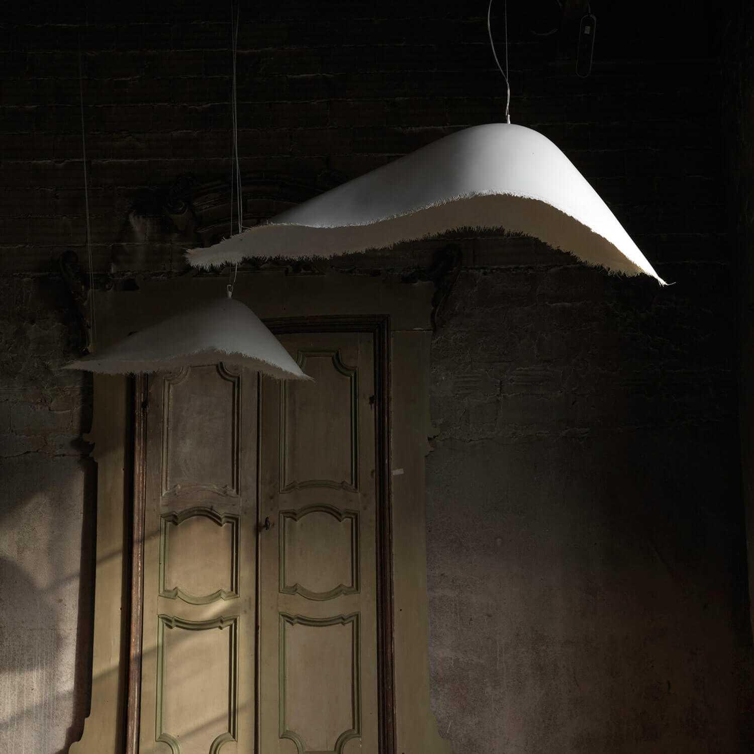 Karman Moby Dick suspension lamp white 150 cm. - Buy now on ShopDecor - Discover the best products by KARMAN design