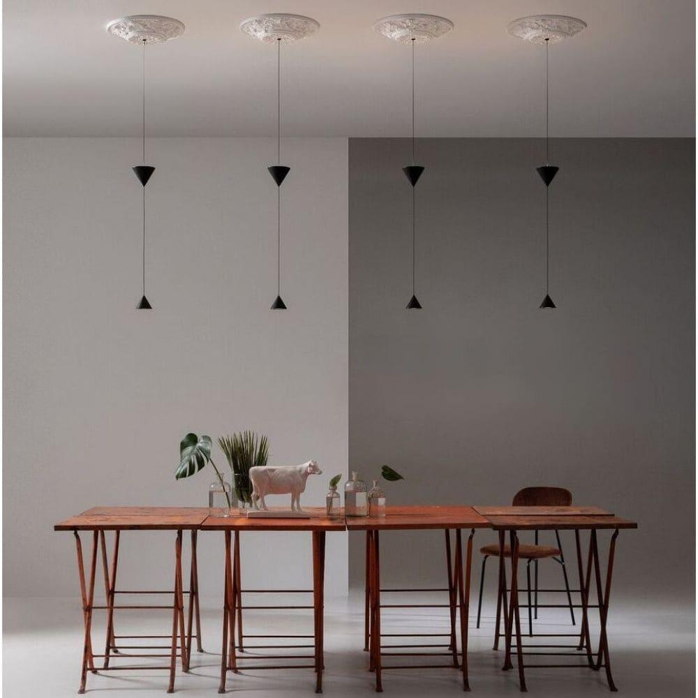 Karman Moonbloom LED suspension lamp 2 light points diam. 75 cm. - Buy now on ShopDecor - Discover the best products by KARMAN design