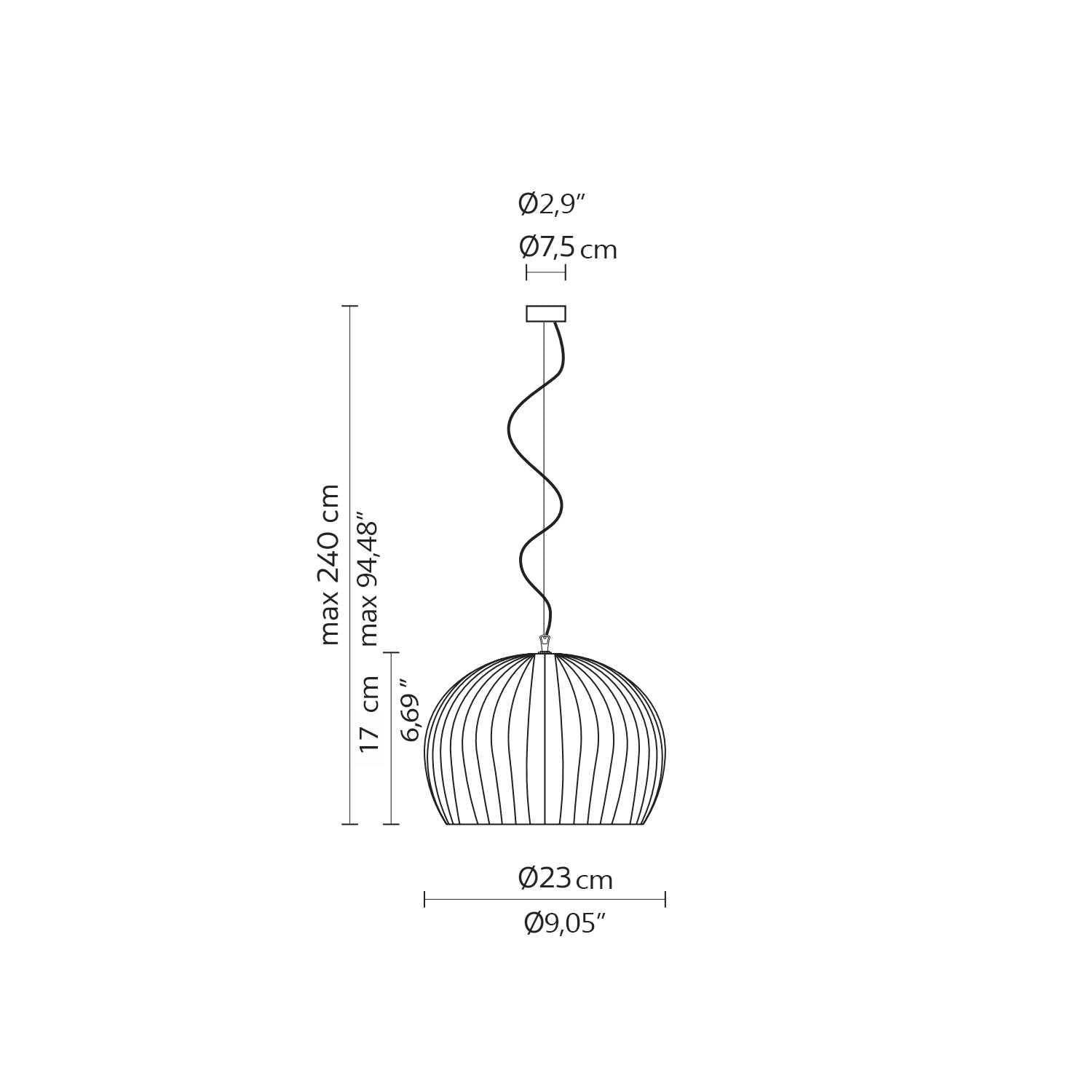 Karman Sahara suspension lamp - mod. SE668K - Buy now on ShopDecor - Discover the best products by KARMAN design