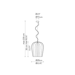 Karman Sahara suspension lamp - mod. SE669K - Buy now on ShopDecor - Discover the best products by KARMAN design