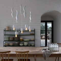 Karman Sherwood e Robin suspension lamp with squirrel matt white - Buy now on ShopDecor - Discover the best products by KARMAN design