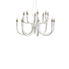 Karman Snoob suspension lamp with 16 light sources White - Buy now on ShopDecor - Discover the best products by KARMAN design