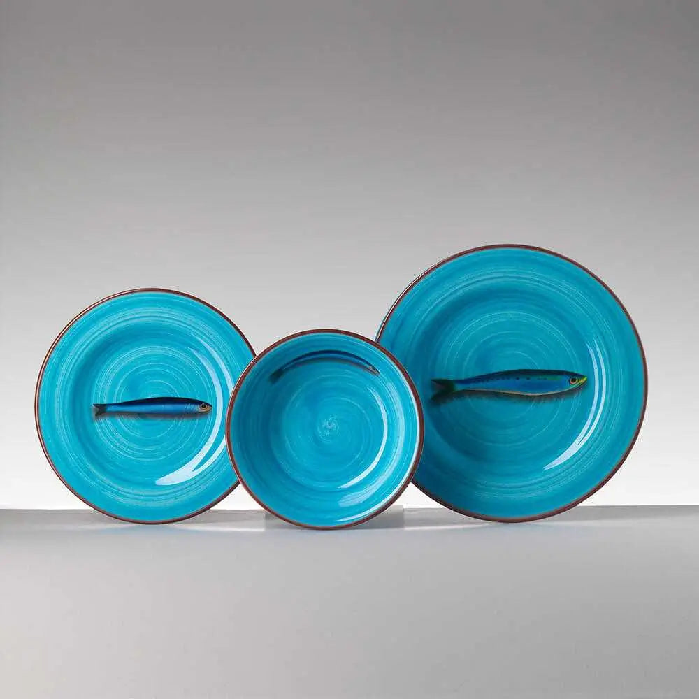 Mario Luca Giusti Aimone fruit plate diam. 23 cm. - 9.06 in. - Buy now on ShopDecor - Discover the best products by MARIO LUCA GIUSTI design