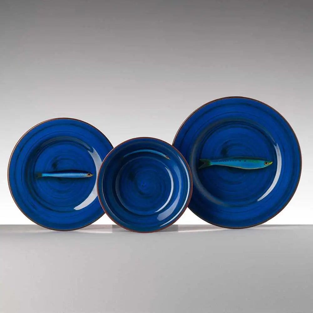 Mario Luca Giusti Aimone dinner plate diam. 27 cm. - 10.63 in. - Buy now on ShopDecor - Discover the best products by MARIO LUCA GIUSTI design