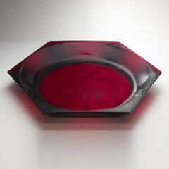 Mario Luca Giusti Camilla hexagonal tray Ruby - Buy now on ShopDecor - Discover the best products by MARIO LUCA GIUSTI design